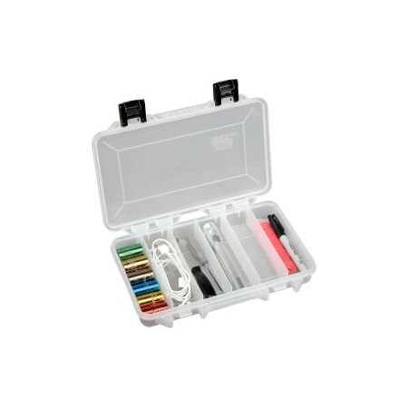 Plano Plano StowAway® 6 Fixed Compartment Box, 11"L x 7-1/4"W x 1-3/4"H, Clear - Pkg Qty 6 2360600